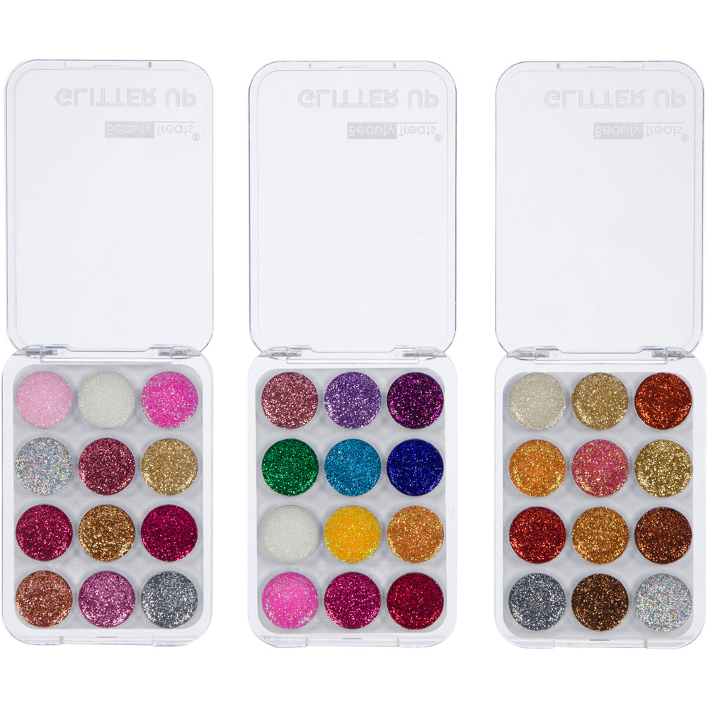741 GLITTER UP 12 COLOR GLITTER PALETTE