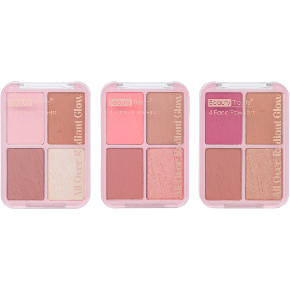748 - ALL OVER RADIANT GLOW FACE PALETTE – www.beauty-treats.com