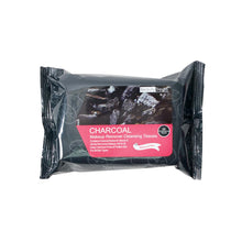 Load image into Gallery viewer, 120-CH - CHARCOAL MAKEUP REMOVER CLEANSING TISSUES