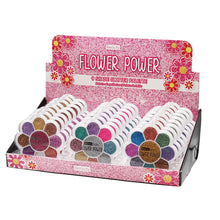 Load image into Gallery viewer, 408G - FLOWER POWER GLITTER PALETTE