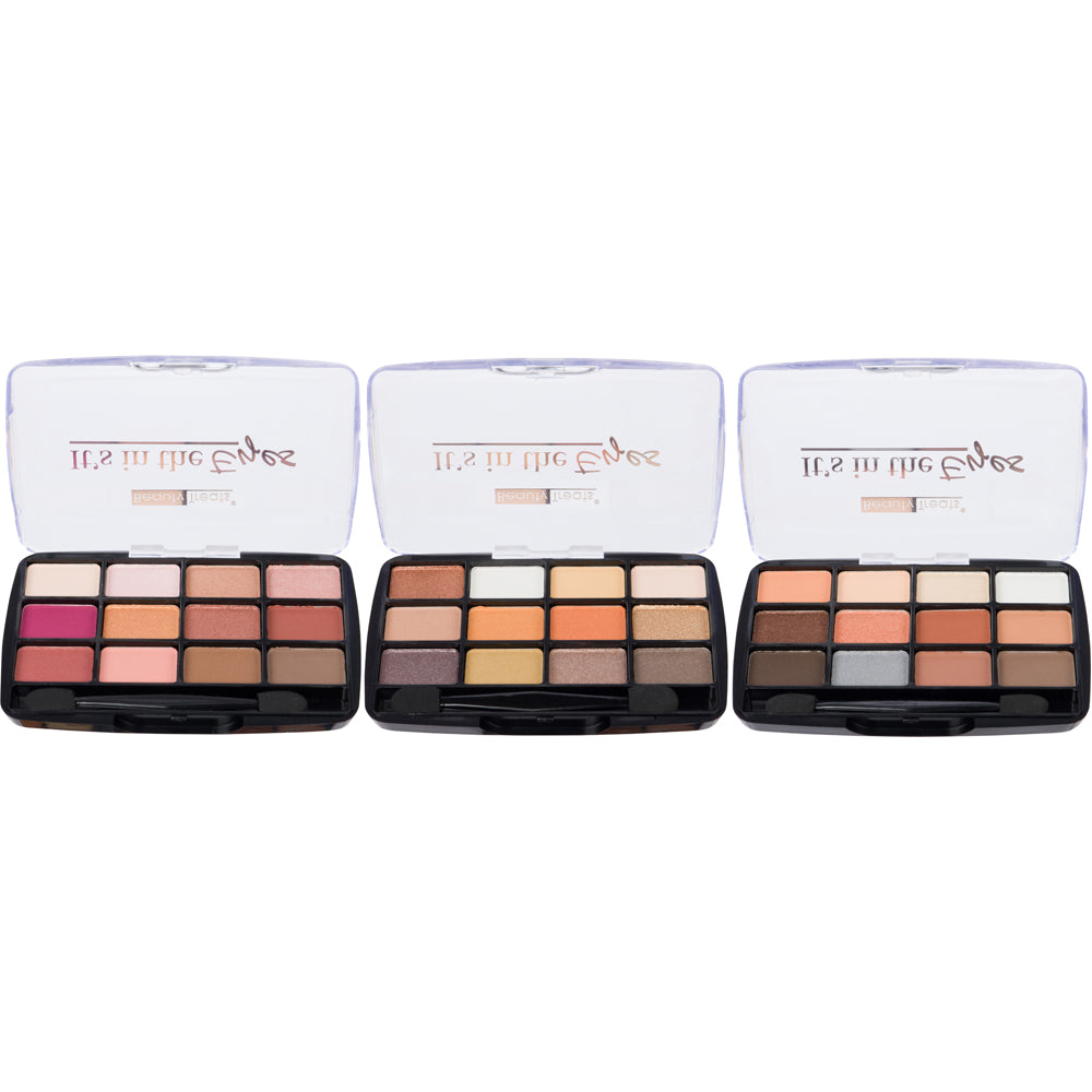 12 COLOR MATTE EYESHADOW DISPLAY – www.beauty-treats.com