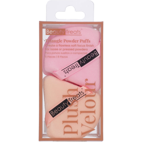 143-B4 - Plush Velour Powder Puffs