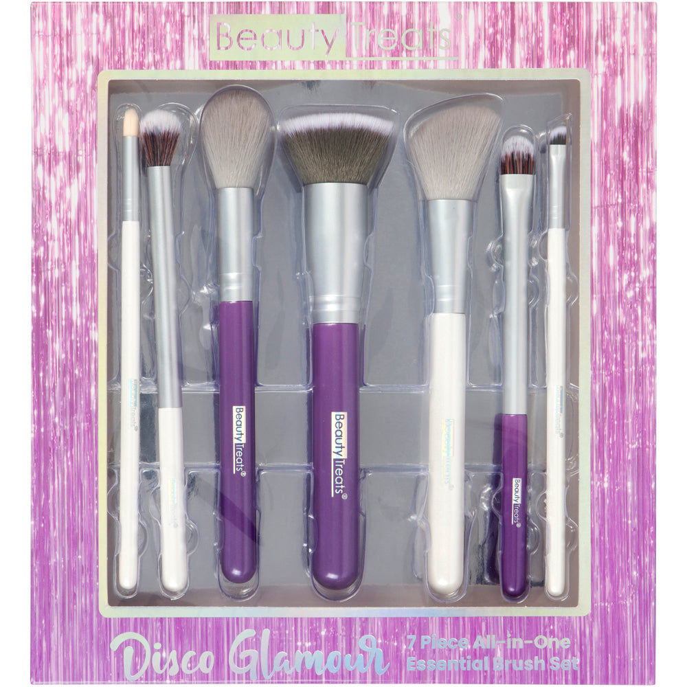 192-R2 - Disco Glamour - 7 Piece Brush Set – www.beauty-treats.com