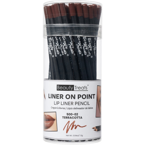 500-02 - LINER ON POINT LIP PENCIL (TERRACOTTA)