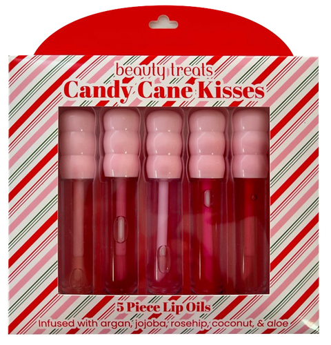 526-D1 - Candy Cane Kisses - Lip Oil Set