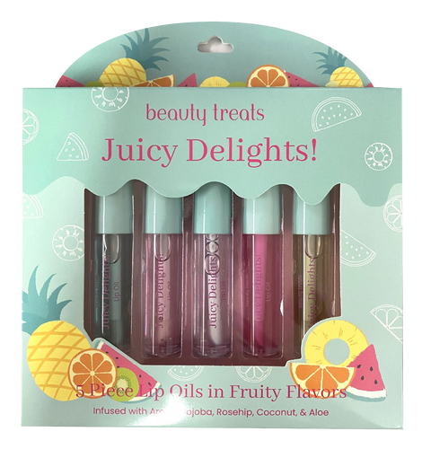 527-D1 - Juicy Delights! - Lip Oil Set