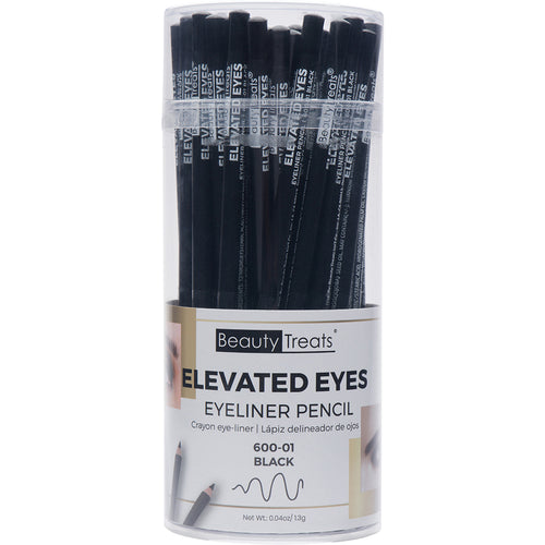 600-01 - ELEVATED EYES EYELINER PENCIL (BLACK)