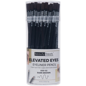 600-02 - ELEVATED EYES EYELINER PENCIL (DARK BROWN)