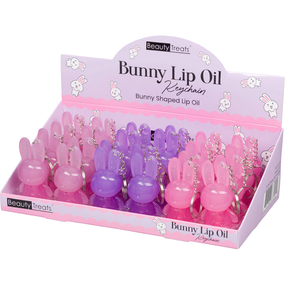 672 - BUNNY LIP OIL KEYCHAIN – www.beauty-treats.com