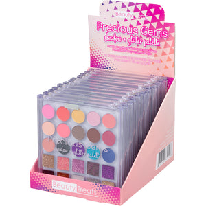 730 - PRECIOUS GEMS - SHADOW & GLITTER PALETTE