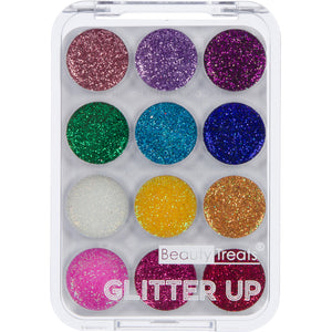 741 - GLITTER UP - 12 COLOR GLITTER PALETTE