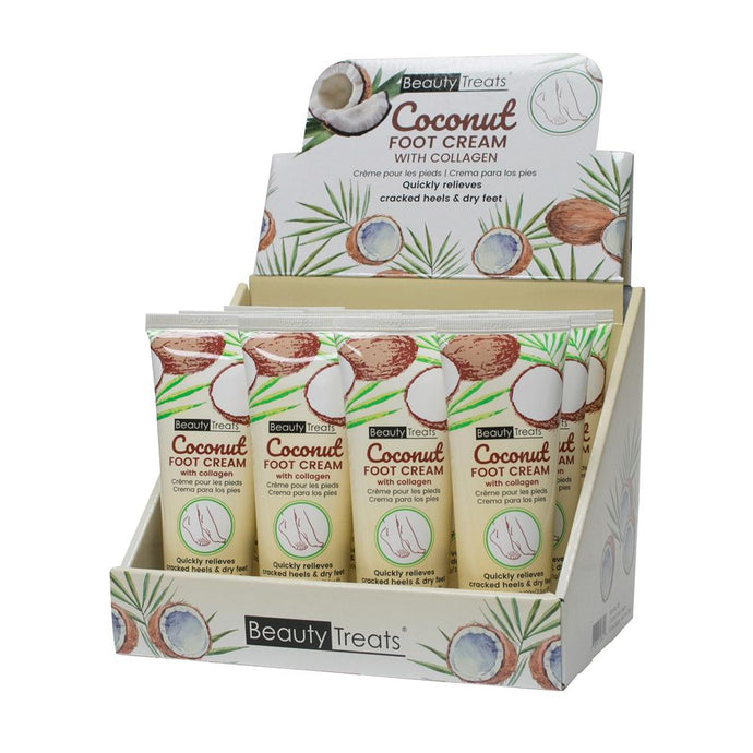 126 - COCONUT FOOT CREAM W/COLLAGEN