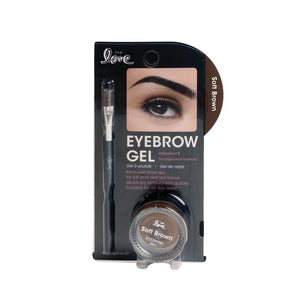 820-01 - 2ND LOVE EYEBROW GEL WITH BRUSH - SOFT BROWN